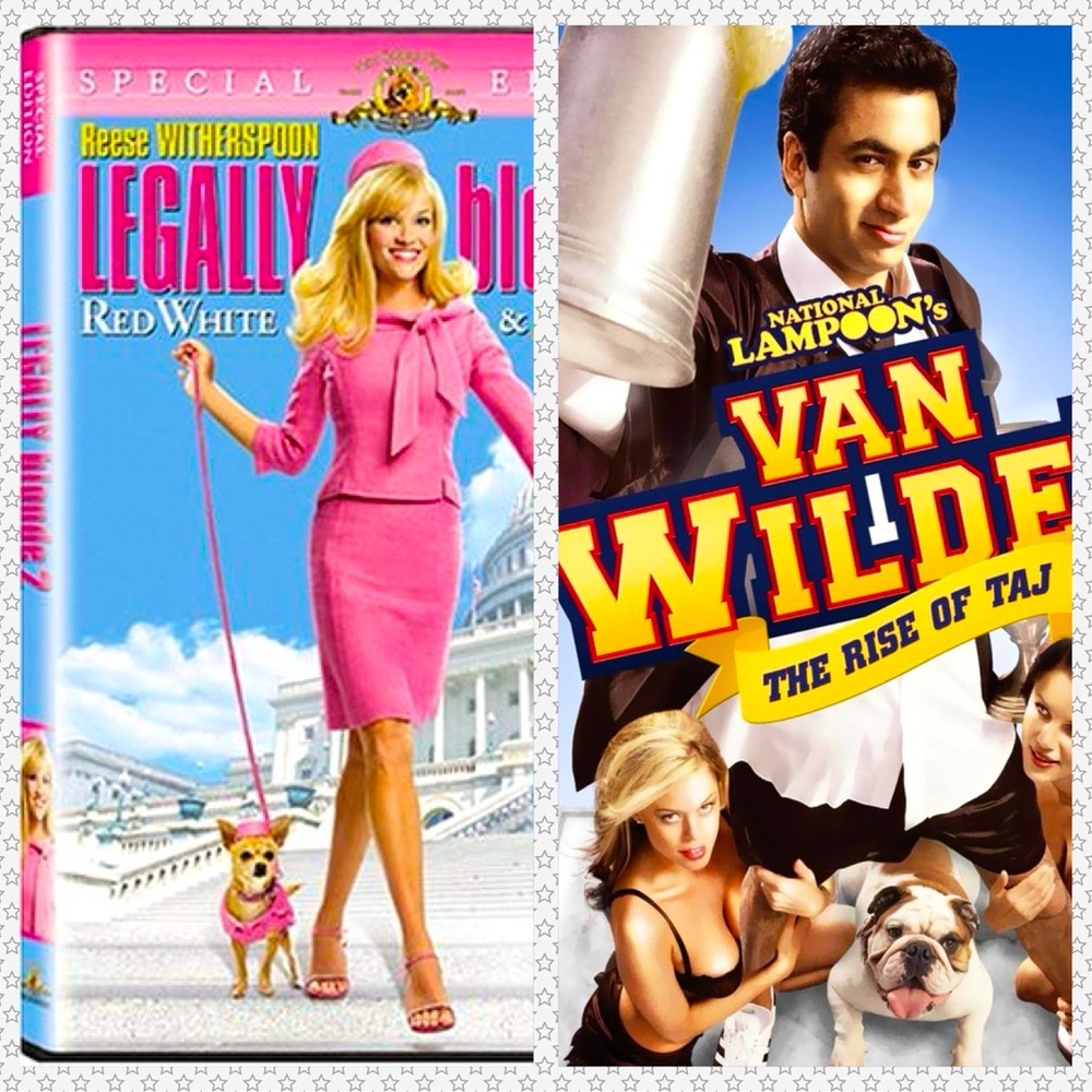 2 DVD Sequels! 💿 Legally Blonde 2 & Van Wilder 2: The Rise of Taj 🎬 Y2K 90s era